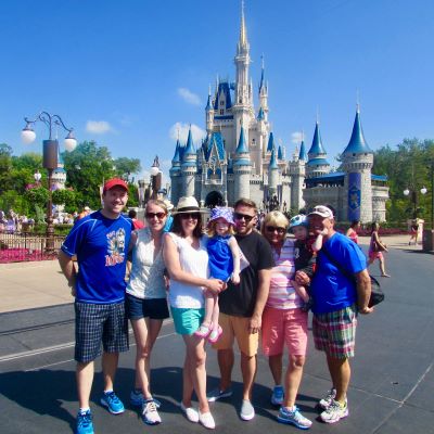 One of our big family trips to Walt Disney World.